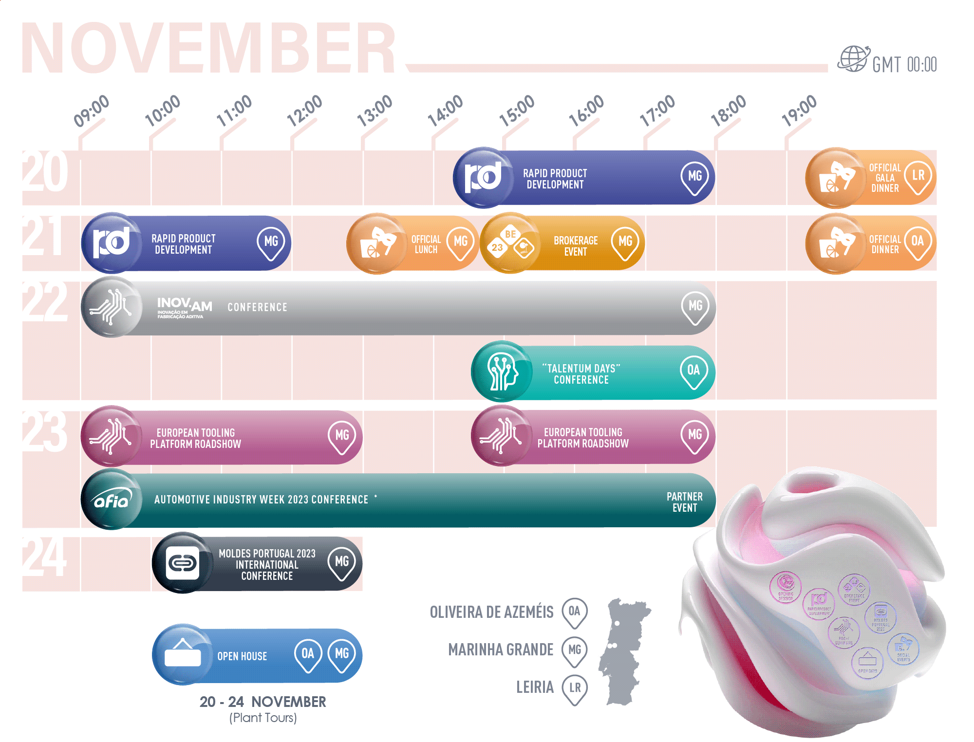 Moulds Event 2023 Planner